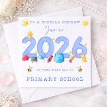 Load image into Gallery viewer, 2026 First Day of School Card