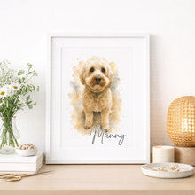 Load image into Gallery viewer, Bespoke Dog Illustration - From Photo to Print!