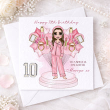 Load image into Gallery viewer, Pamper Birthday Card for Teenager