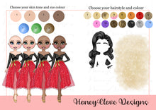 Load image into Gallery viewer, Christmas Dolly Greeting Card