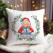 Load image into Gallery viewer, Mrs Claus Christmas Cushion