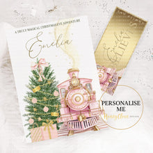 Load image into Gallery viewer, Believe Christmas Train Story Book PINK