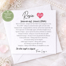 Load image into Gallery viewer, SNA Definition Thank you Card