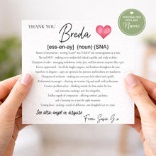 Load image into Gallery viewer, SNA Definition Thank you Card