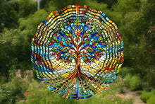 Load image into Gallery viewer, Tree of Life Windspinner - 4 designs