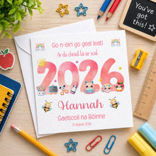 Load image into Gallery viewer, 2026 First Day of School - IRISH version