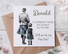 Load image into Gallery viewer, Page Boy/Ring Bearer Wedding Card