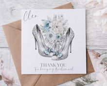 Load image into Gallery viewer, Thank you Bridesmaid Card - Sketch Shoes
