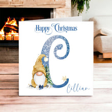 Load image into Gallery viewer, Gold Gonk Christmas Card