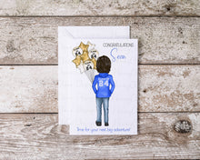Load image into Gallery viewer, Boy School Leavers Card - Adventure