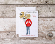 Load image into Gallery viewer, Boy School Leavers Card - Adventure