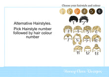 Load image into Gallery viewer, Communion Figure Personalised Card