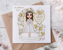 Load image into Gallery viewer, Dolly Communion Girl Card