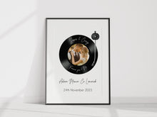 Load image into Gallery viewer, Vinyl Print - Wedding Photo