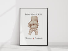 Load image into Gallery viewer, Fistbump A4 Unframed Print