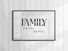Load image into Gallery viewer, Name Splice Frame - Family/ Mum/Mam/Nana