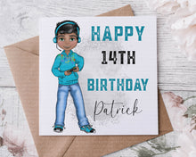 Load image into Gallery viewer, Gamer Boy Birthday Card
