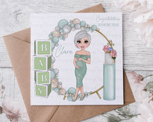 Load image into Gallery viewer, Baby Shower Card - Choice of Colours!