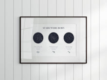 Load image into Gallery viewer, STAR MAP - Multiple star maps A4 or A3