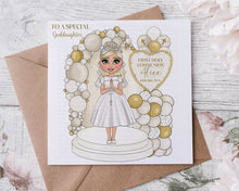 Load image into Gallery viewer, Dolly Communion Girl Card