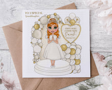 Load image into Gallery viewer, Dolly Communion Girl Card