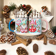 Load image into Gallery viewer, Mr & Mrs Gingerbread Gonk Mug