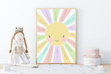 Load image into Gallery viewer, Sun Ray Affirmation Print A4