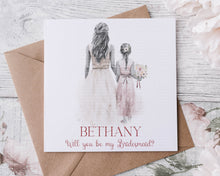Load image into Gallery viewer, Junior Bridesmaid Proposal Card