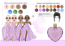 Load image into Gallery viewer, Perfume Princess Birthday Card