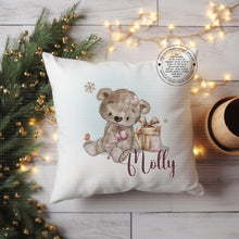 Load image into Gallery viewer, Baby's First Christmas - Christmas Cushion