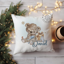 Load image into Gallery viewer, Baby's First Christmas - Christmas Cushion