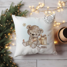 Load image into Gallery viewer, Baby's First Christmas - Christmas Cushion
