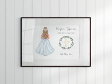 Load image into Gallery viewer, First Holy Communion Girl A4 Unframed Print