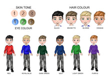 Load image into Gallery viewer, First day at school card - SECONDARY School Boy