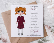 Load image into Gallery viewer, First Day of Primary School Card