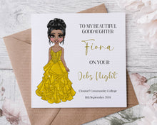 Load image into Gallery viewer, Debs Card - Tulle Dress Design