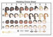 Load image into Gallery viewer, Wedding Character Greeting Card