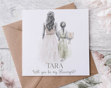 Load image into Gallery viewer, Junior Bridesmaid Proposal Card