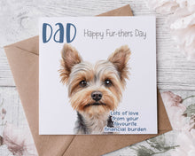 Load image into Gallery viewer, Doggy Fathers Day/Birthday  Card - Financial Burden