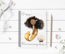 Load image into Gallery viewer, Mermaid Notebook -4 colours