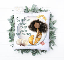 Load image into Gallery viewer, Mermaid Cushion Yellow Dress