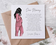 Load image into Gallery viewer, To Mummy From Bump Mother's Day Card