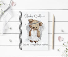 Load image into Gallery viewer, Letters to my Baby/Son/Daughter In Heaven - Brown Angel Bear
