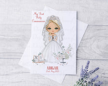 Load image into Gallery viewer, Communion Girl A4 Print - UNFRAMED