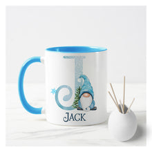 Load image into Gallery viewer, Blue Gonk Christmas Mug