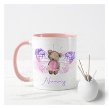 Load image into Gallery viewer, Butterfly Brown Bear Mug