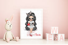 Load image into Gallery viewer, FIVER SPECIAL - Fashion Girl A4 Print