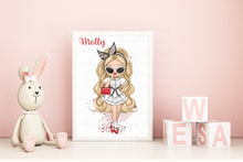 Load image into Gallery viewer, FIVER SPECIAL - Fashion Girl A4 Print