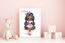 Load image into Gallery viewer, FIVER SPECIAL - Fashion Girl A4 Print