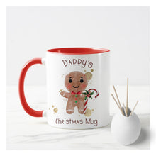 Load image into Gallery viewer, Gingerbread Boy Christmas Mug
